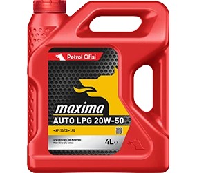 Maxima AUTO LPG 20W-50 4 LİTRE