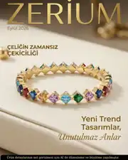 Kadın Kaliteli Çelik Kelepçe Bileklik Gold Renkli Kristal Taşlı Zikzak Tasarım
