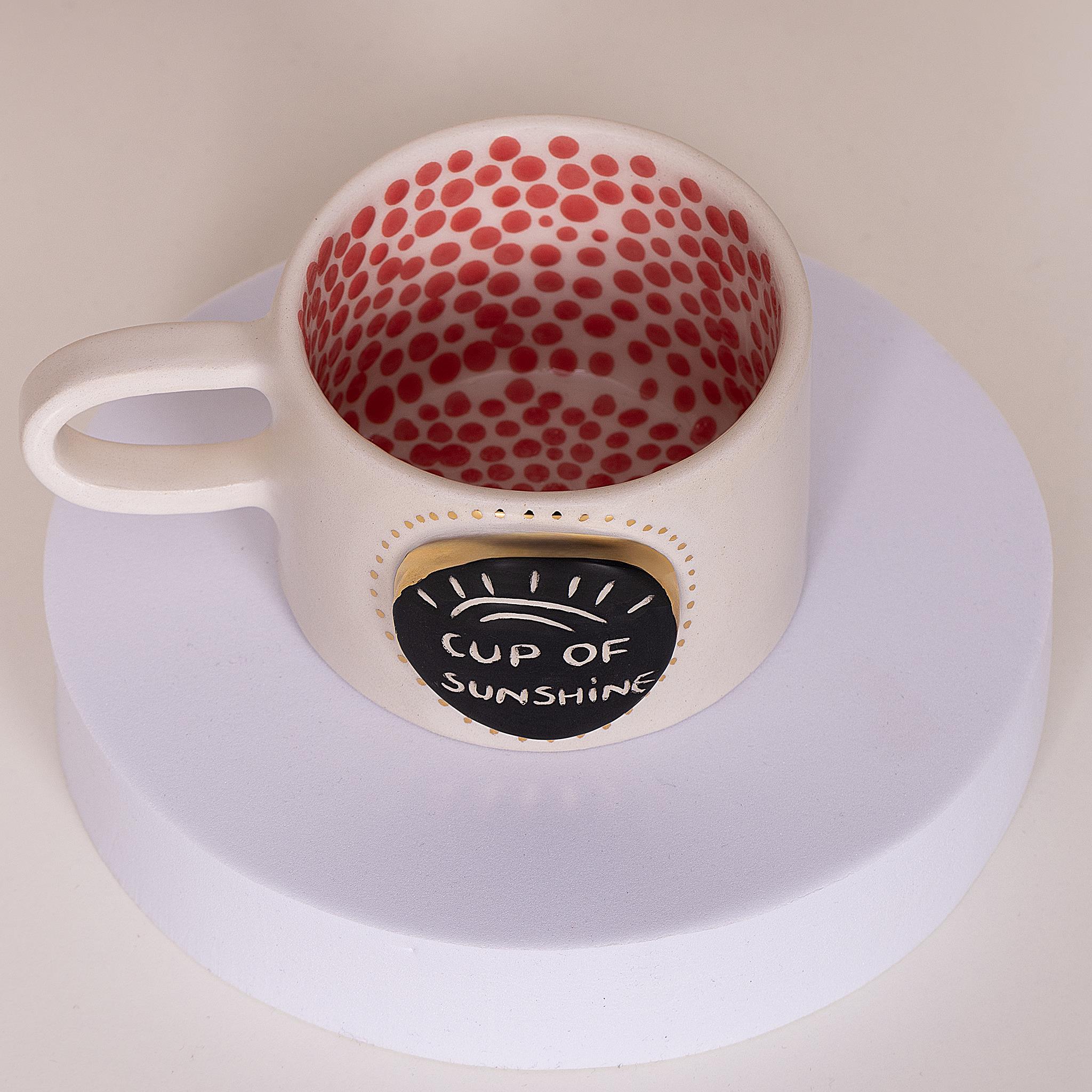 Cup Of Sunshine Kupa Mug - Seramik - El Yapımı