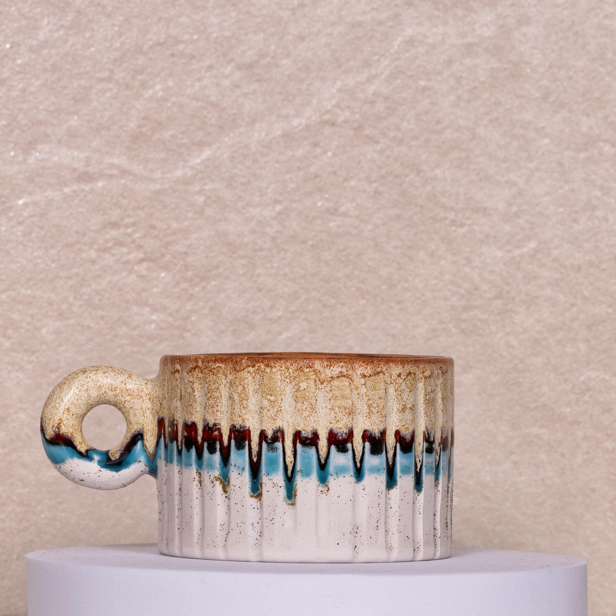 Soft Kırmızı Kupa Mug - Seramik - El Yapımı