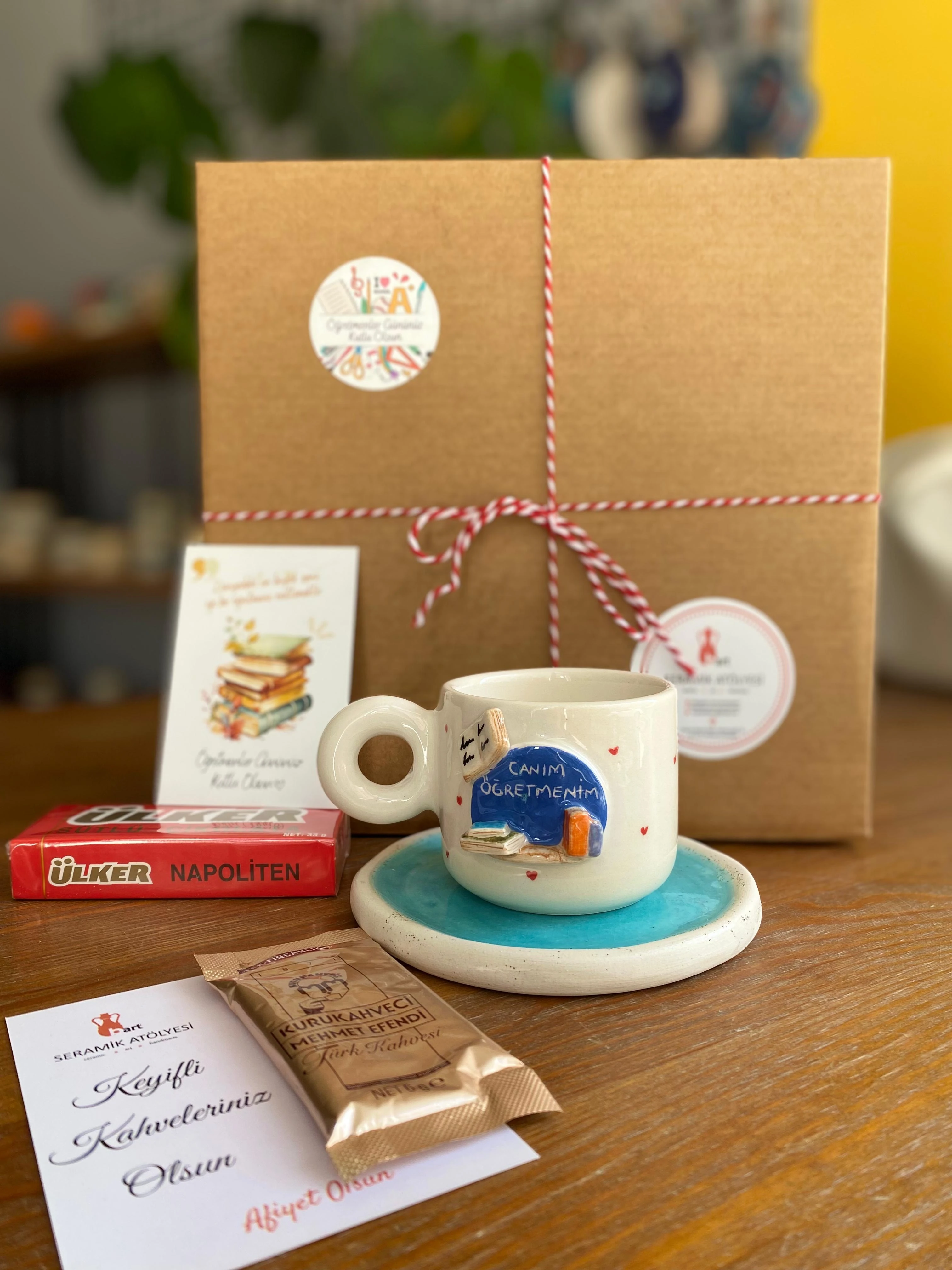 Canım öğretmenim ÖN SİPARİŞ fincan kutusu