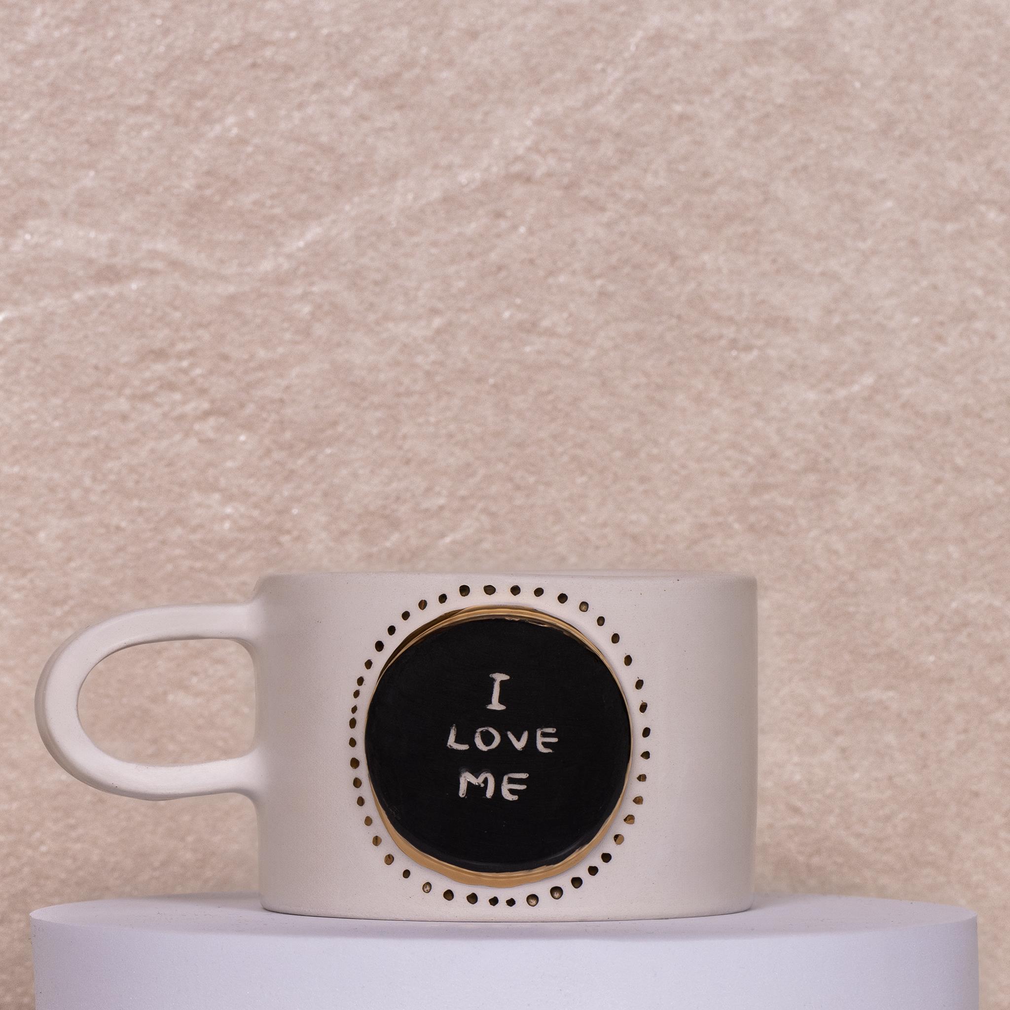 I Love Me Kupa Mug - Seramik - El Yapımı