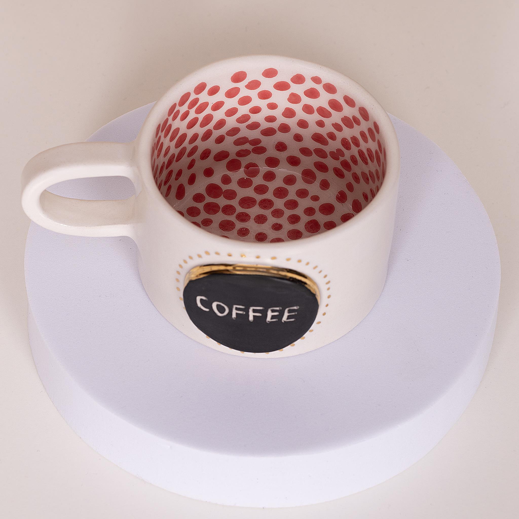 Coffee Kupa Mug - Seramik - El Yapımı
