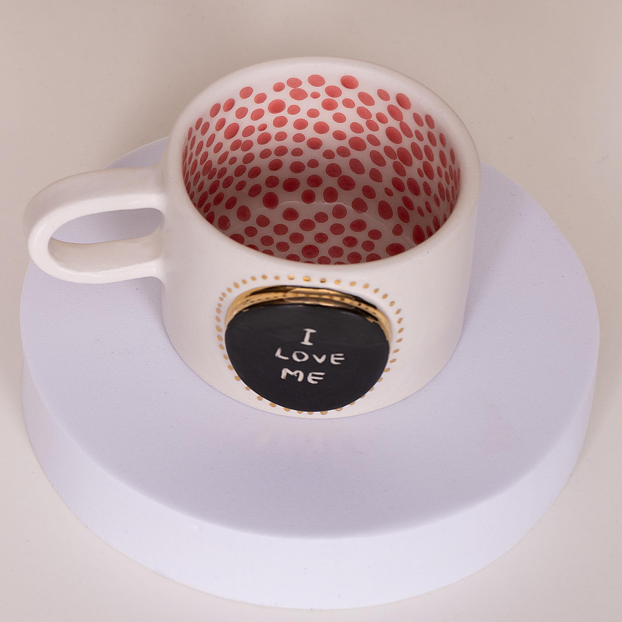 I Love Me Kupa Mug - Seramik - El Yapımı