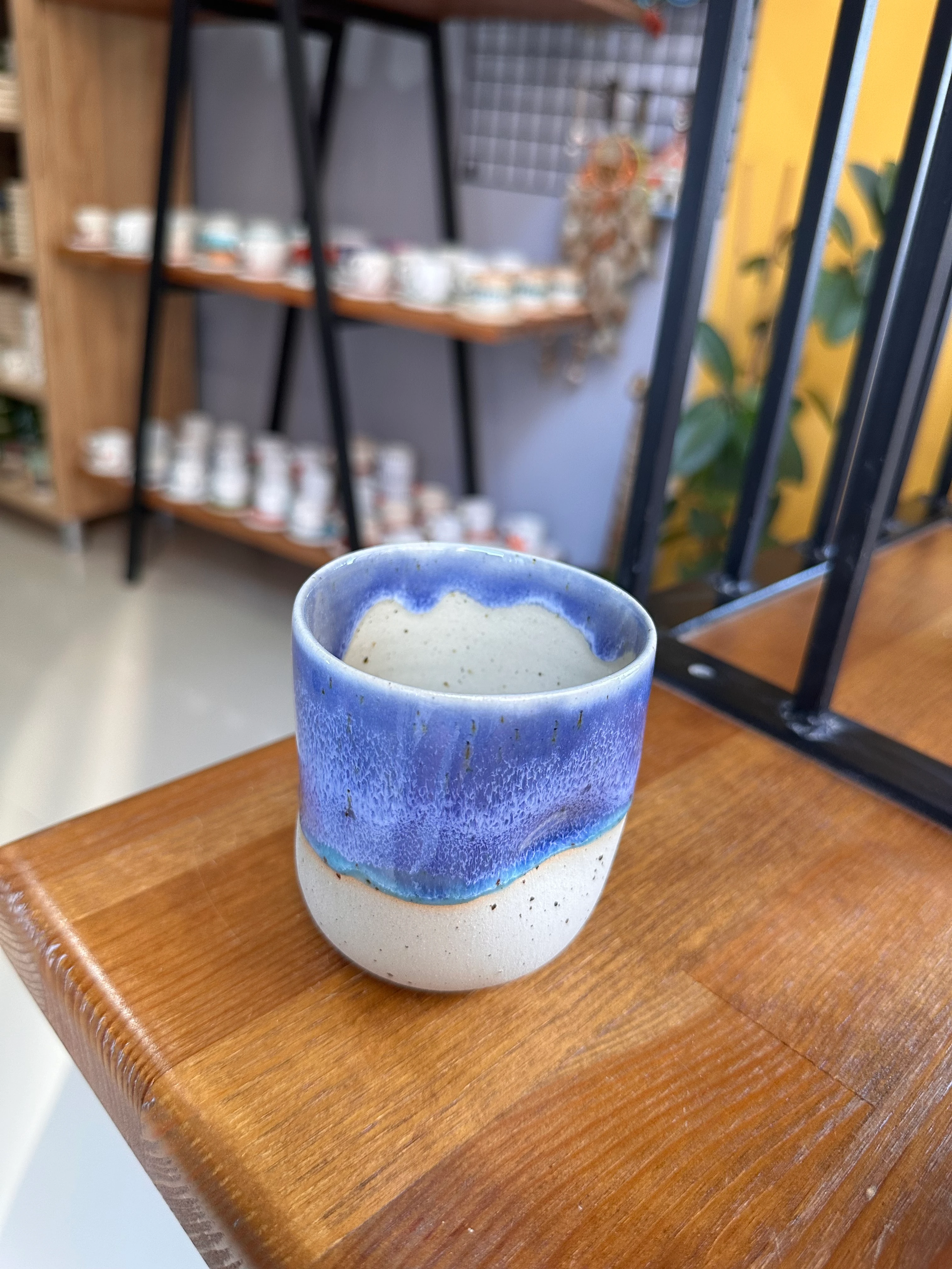 Stoneware parmak izi mug