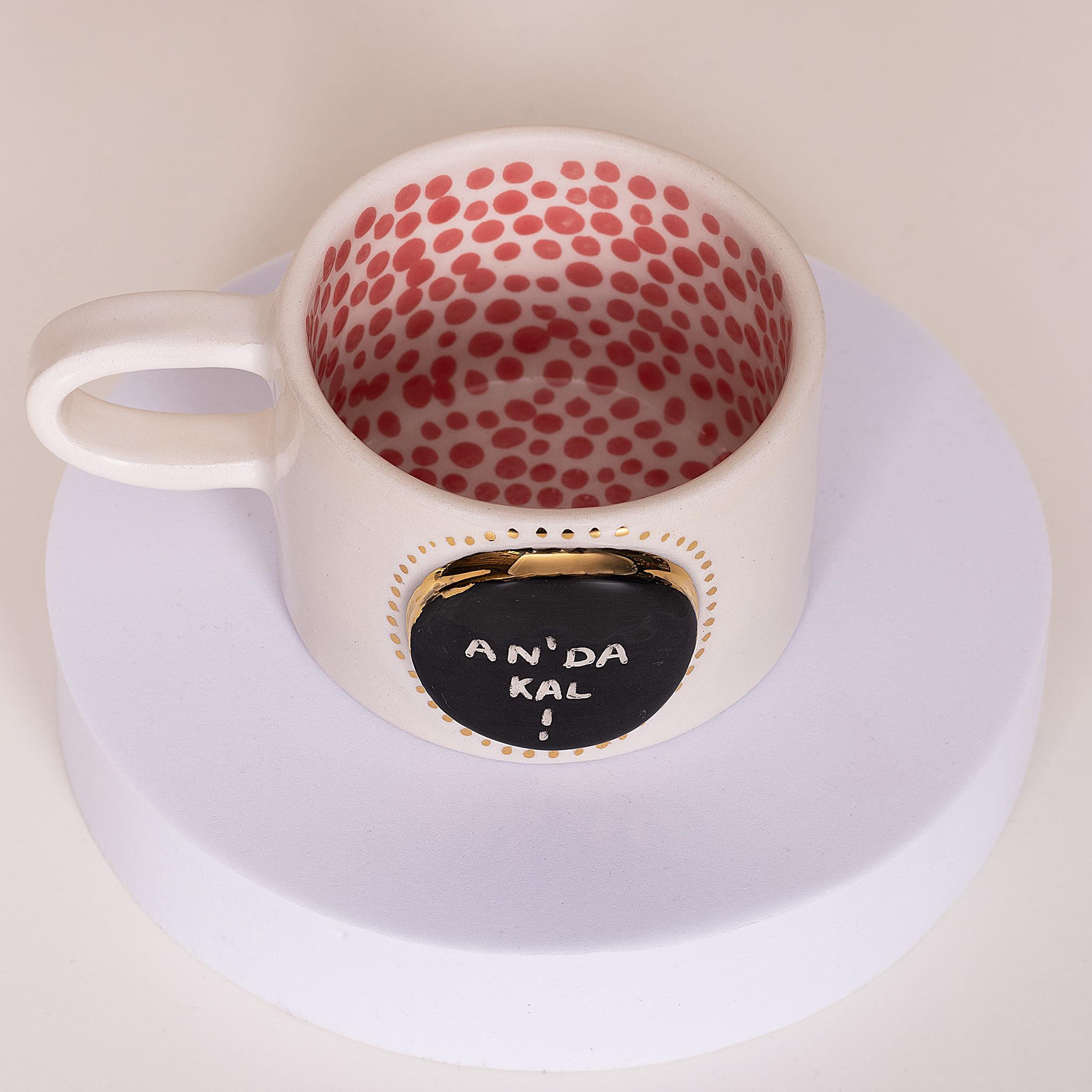 An'da Kal Kupa Mug - Seramik - El Yapımı