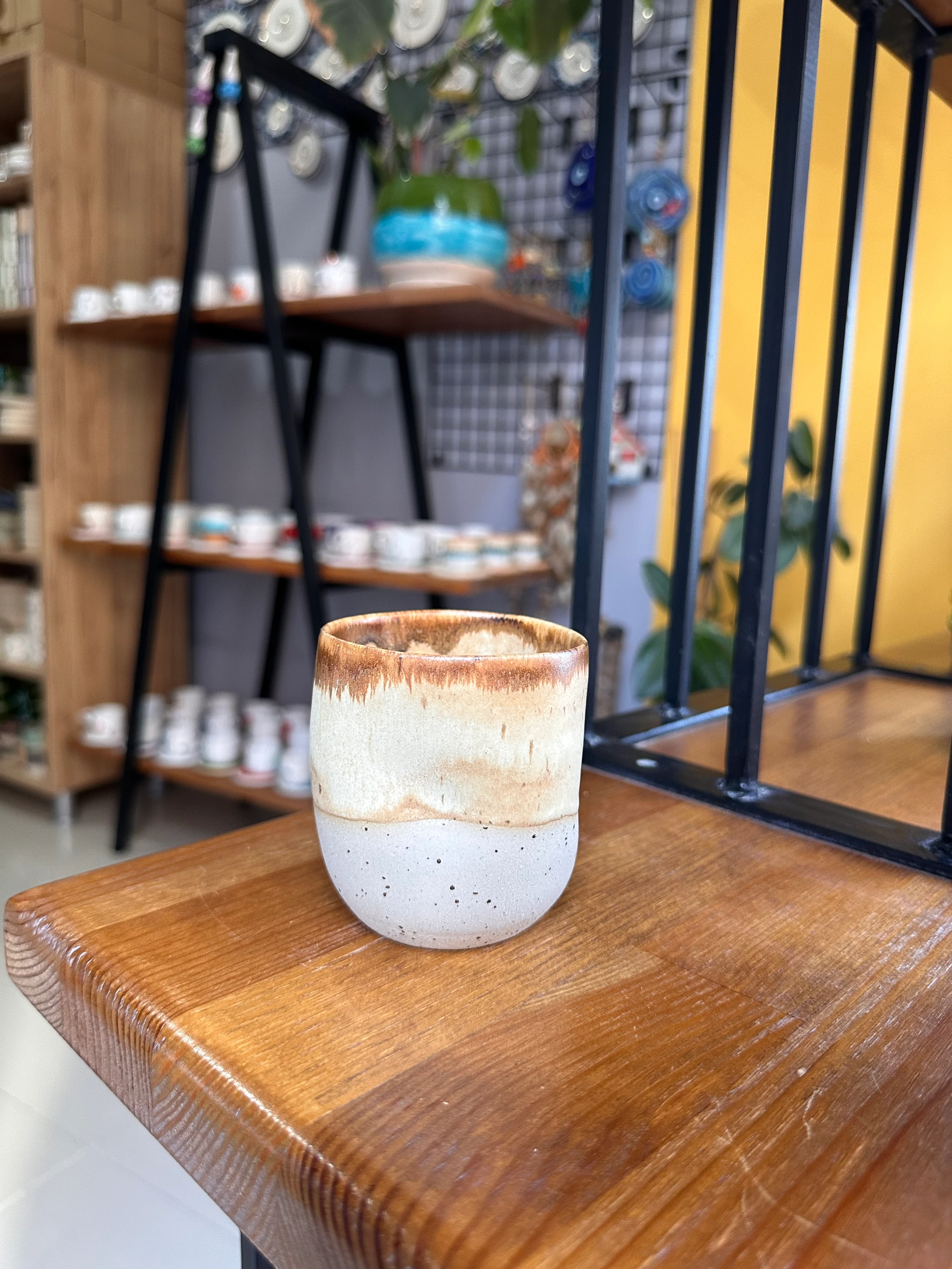 Stoneware parmak izi mug