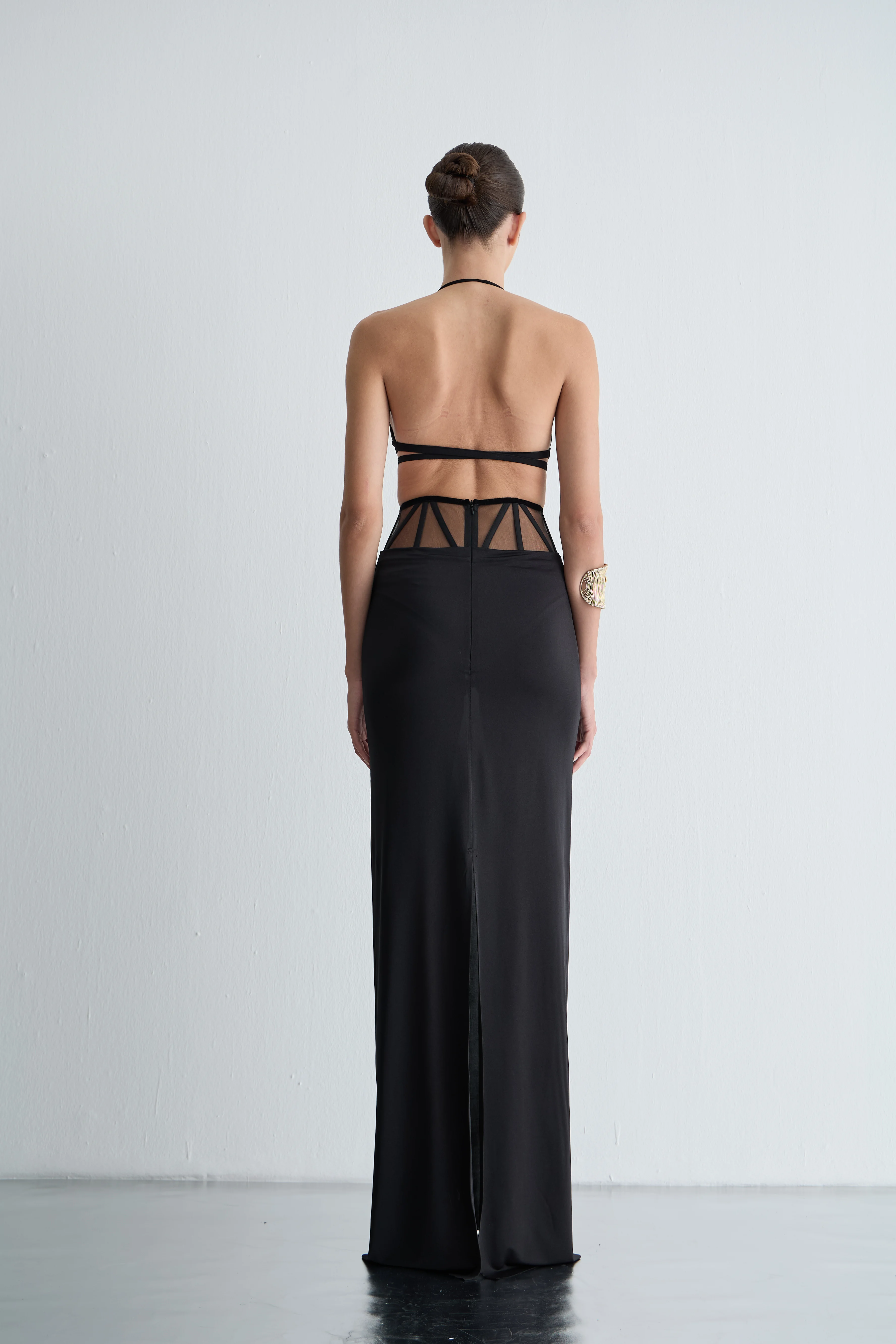 Beli Korseli Uzun Etek