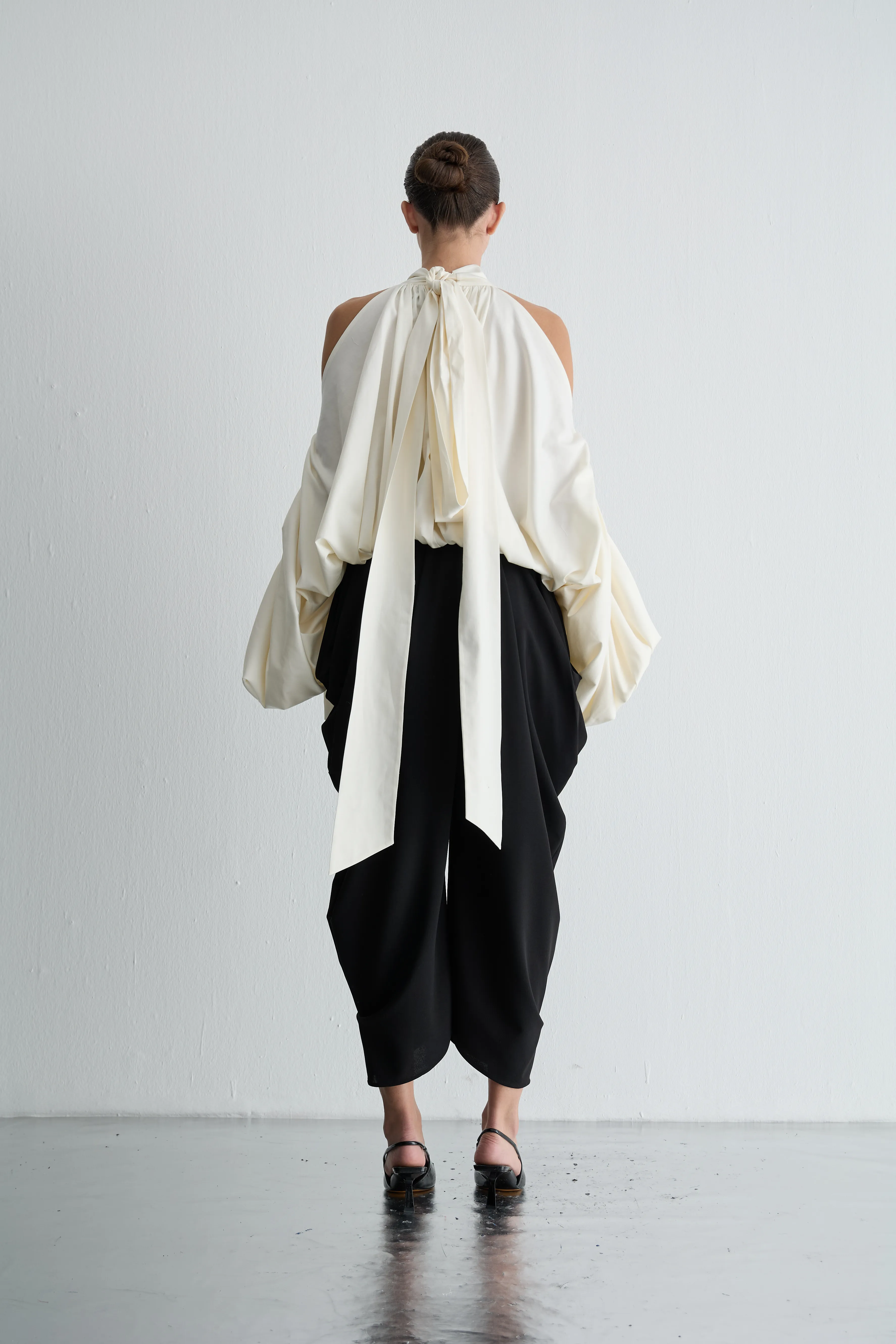 Siyah Şalvar Pantolon