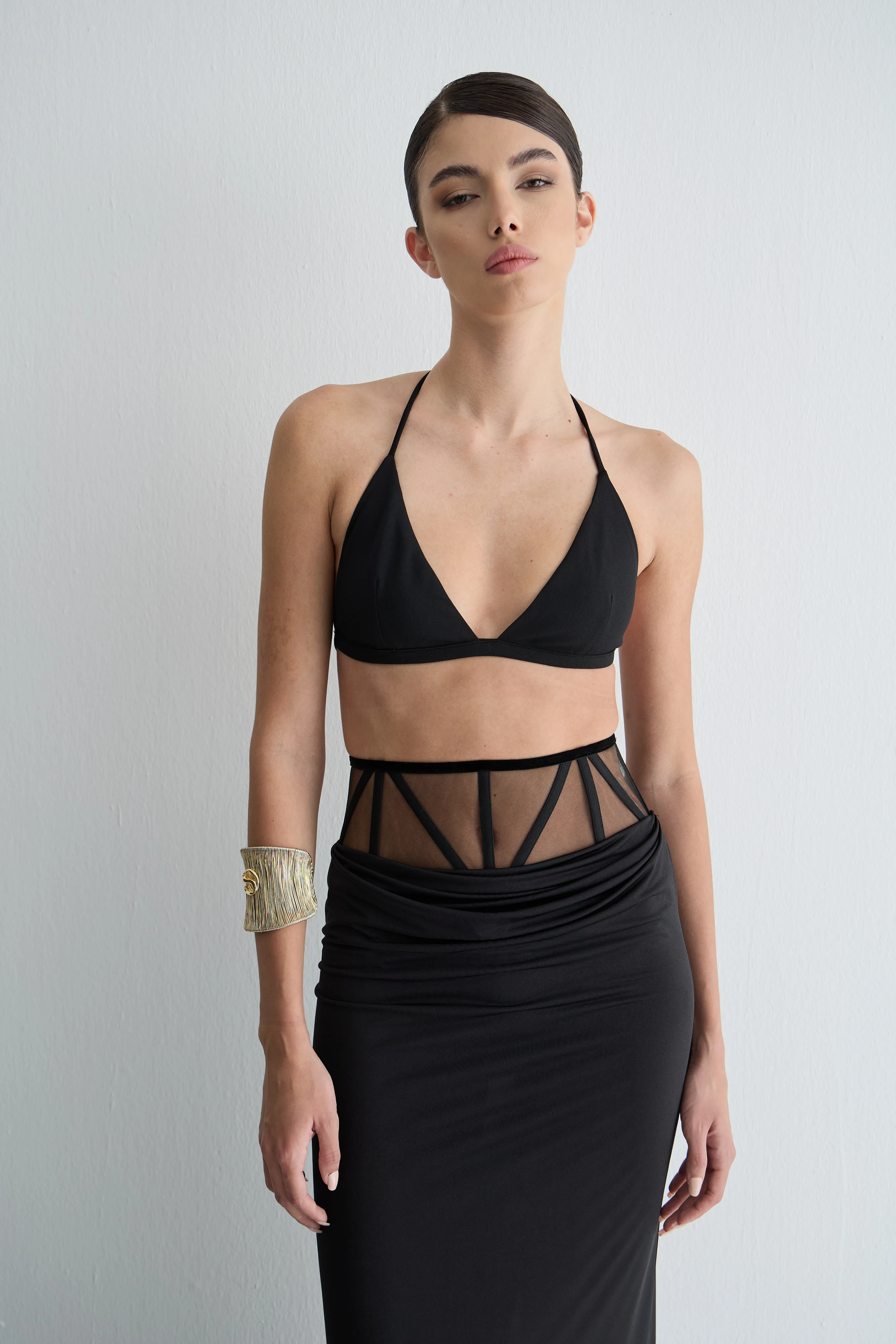 Beli Korseli Uzun Etek