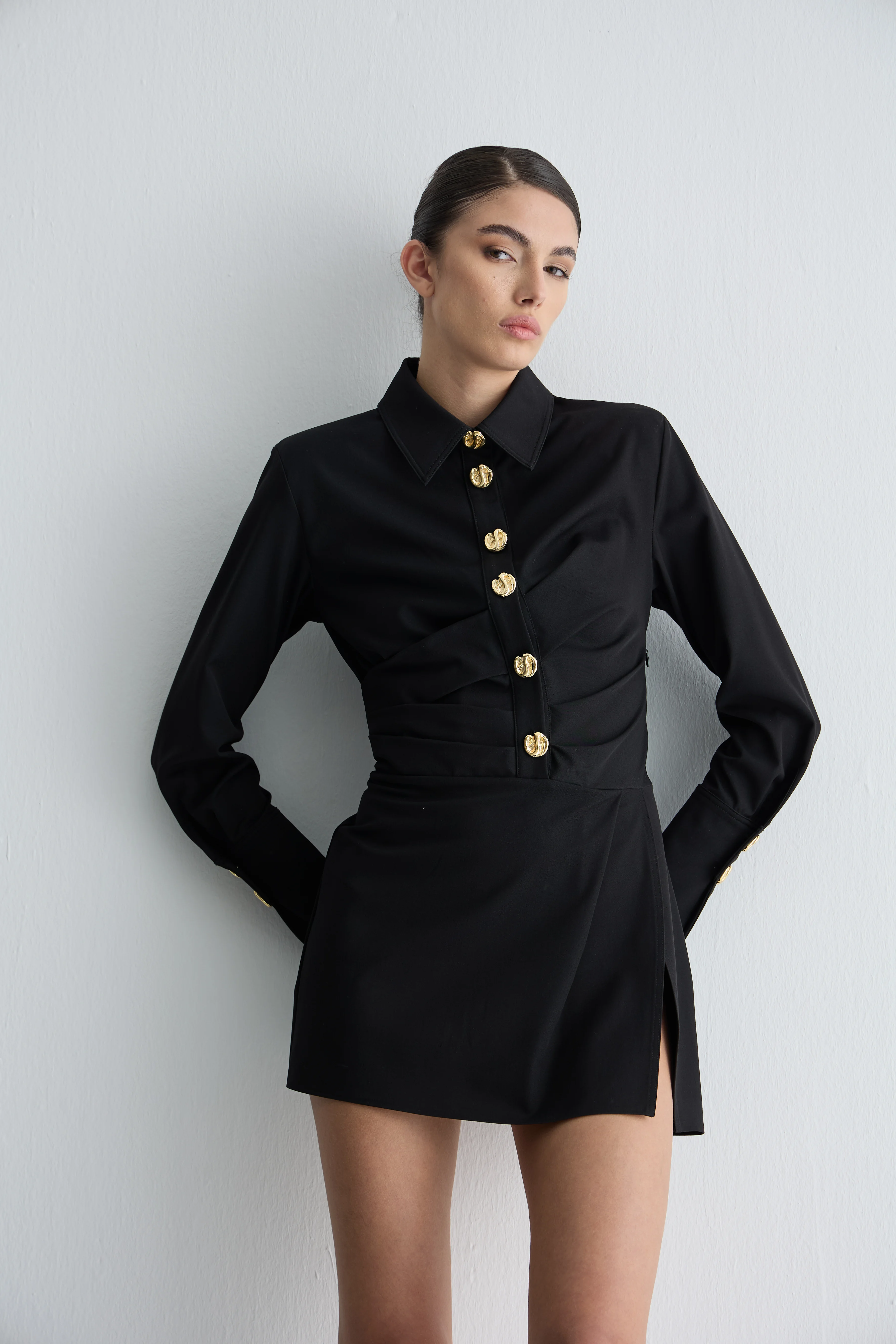 Mini Gömlek Elbise
