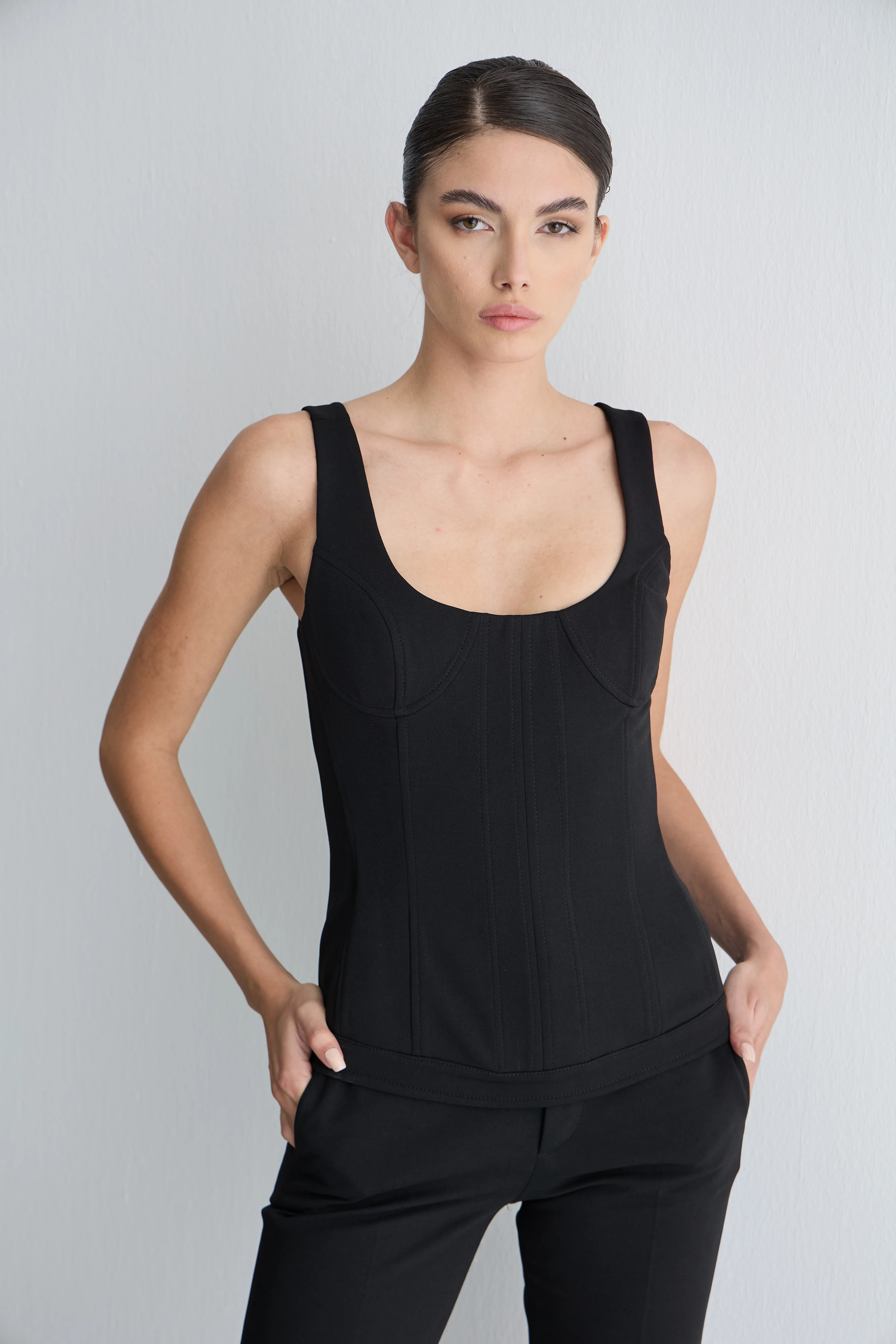 Askılı Korse Büstiyer