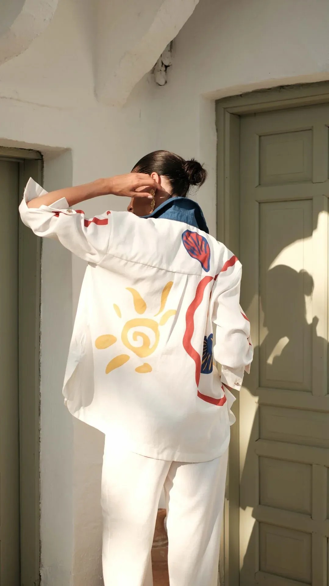 Solar Shells Keten Pantolon