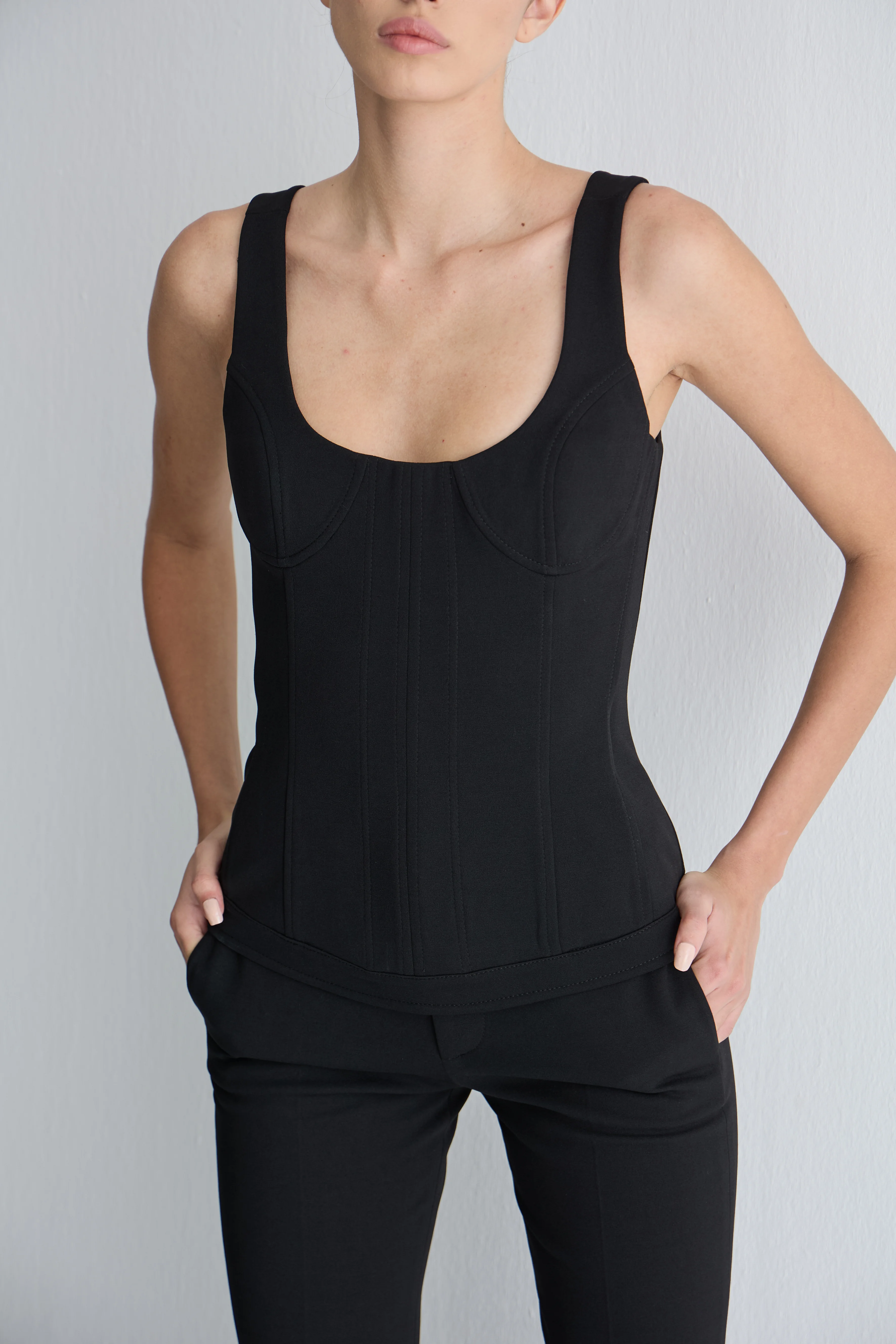 Askılı Korse Büstiyer