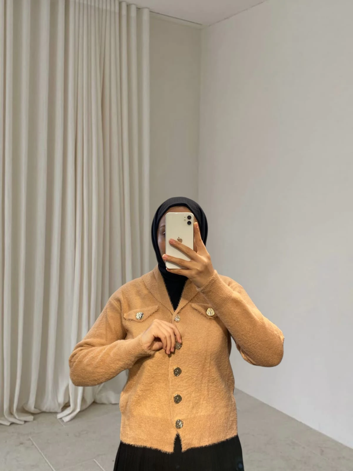 İrem Düğmeli Hırka