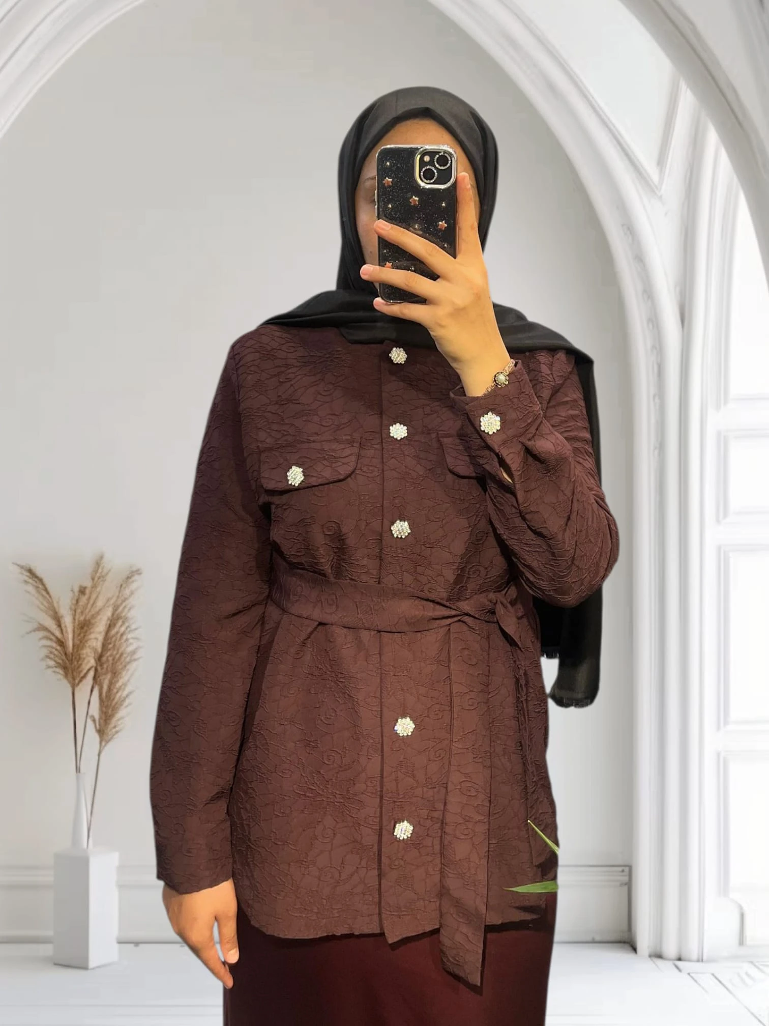 Mahira Taş Düğme Ceket