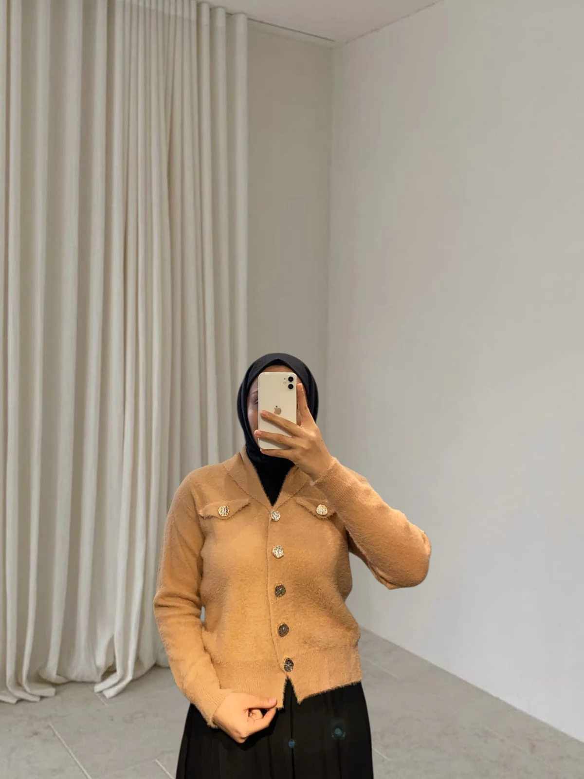 İrem Düğmeli Hırka