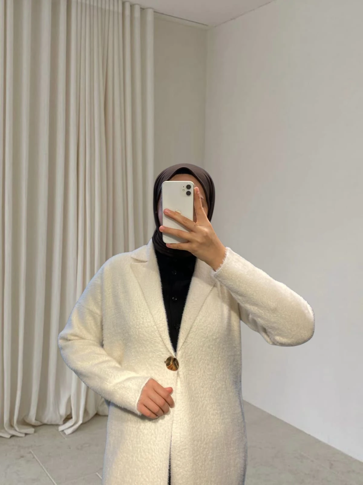 Alora Uzun Tokalı Hırka