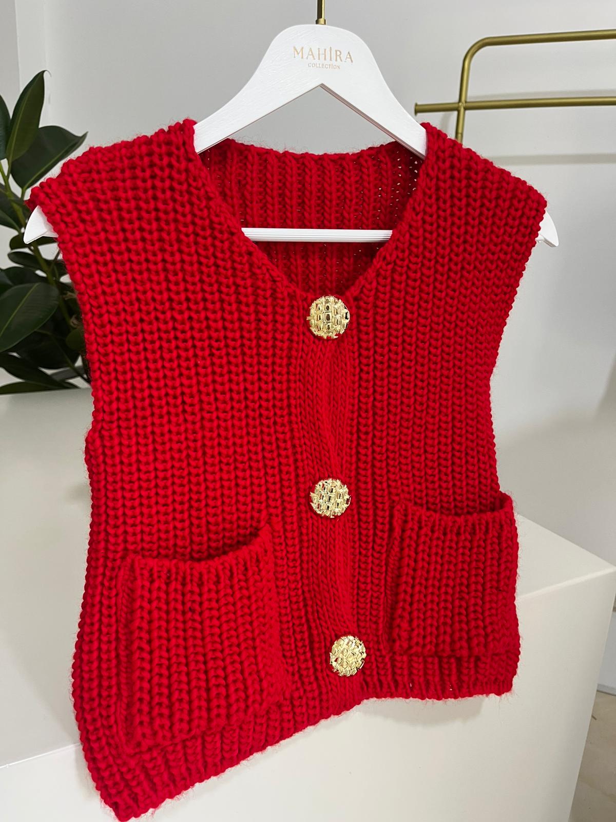 Büyük Düğme Yelek