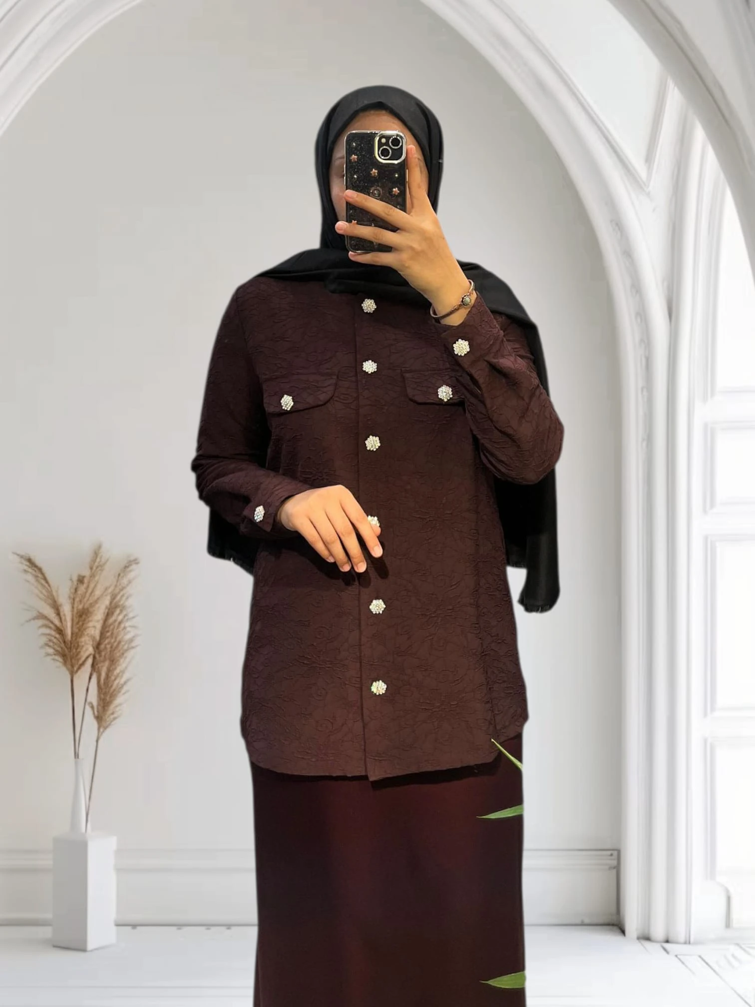 Mahira Taş Düğme Ceket