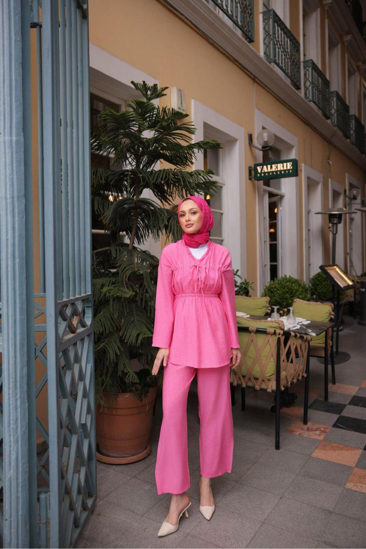 Yasmin Büzgülü İkili Takım