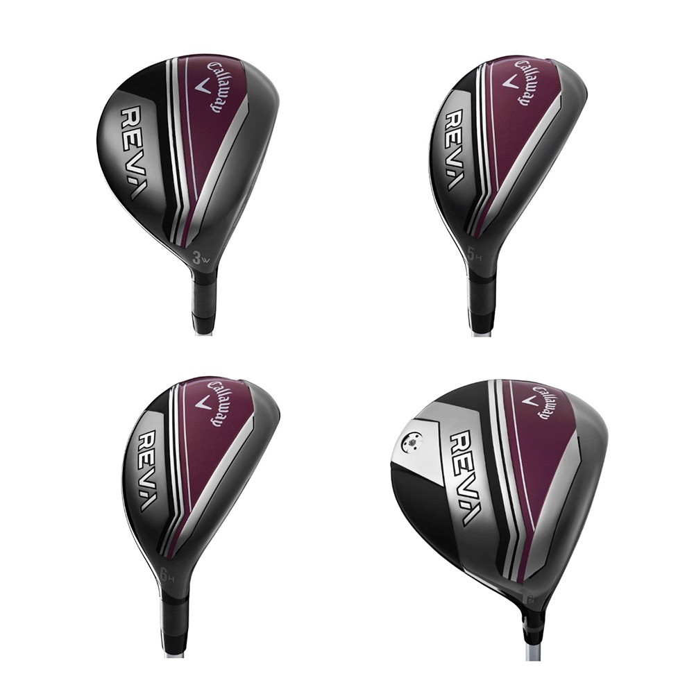 Callaway REVA Grafit Sağ El Stantlı Bordo Kadın Golf Seti