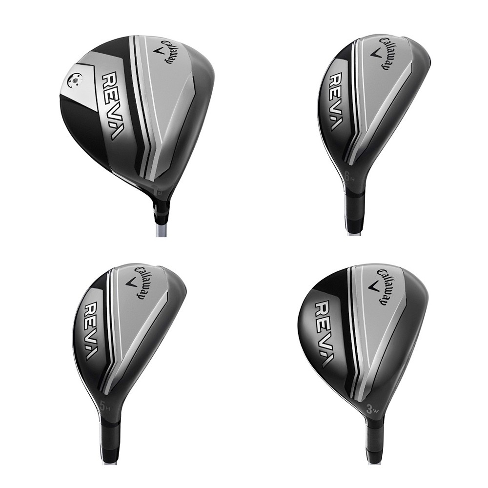Callaway REVA Grafit Sağ El Stantlı +1 Inch Siyah Kadın Golf Seti