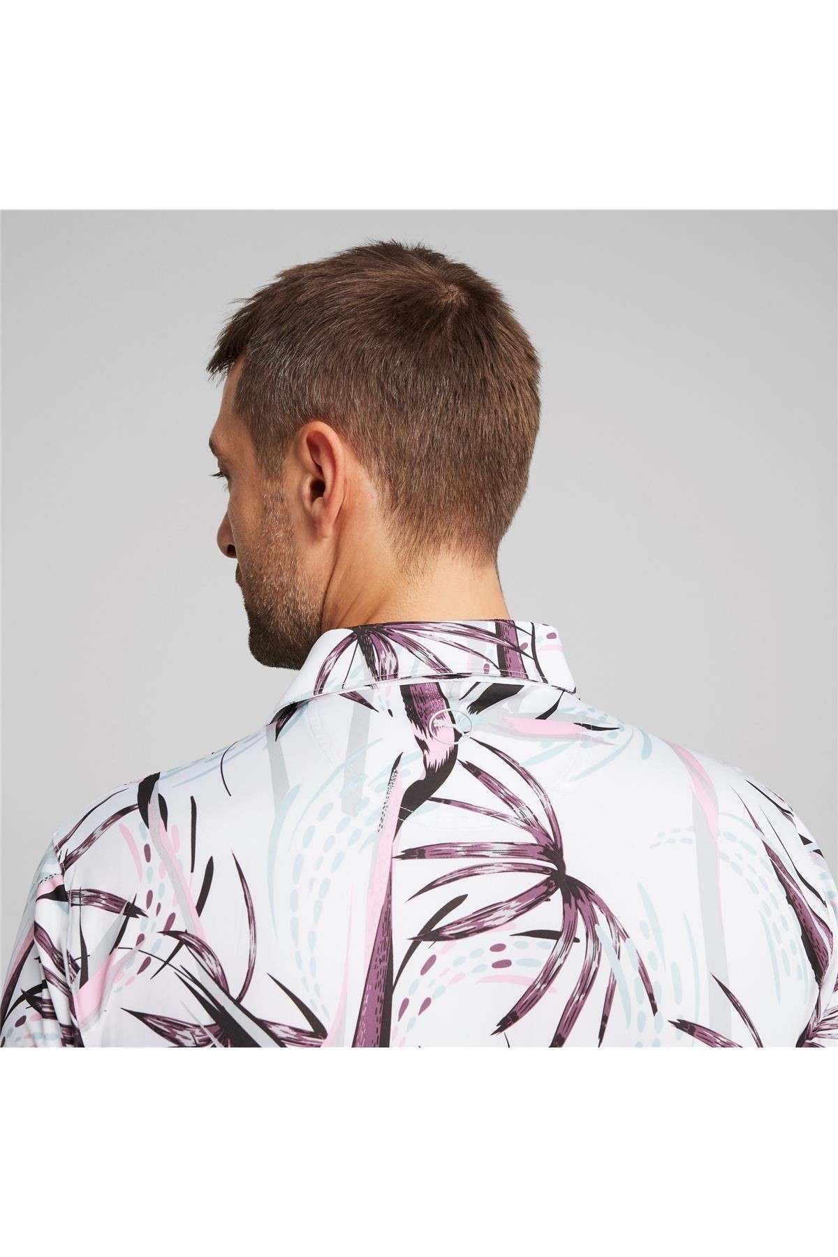 Puma MATTR Birds of Paradise Polo Erkek Golf Tshirt