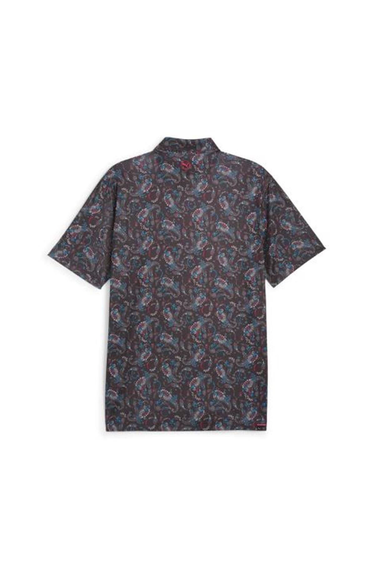 Puma Cloudspun Paisley Polo Erkek Golf Tshirt