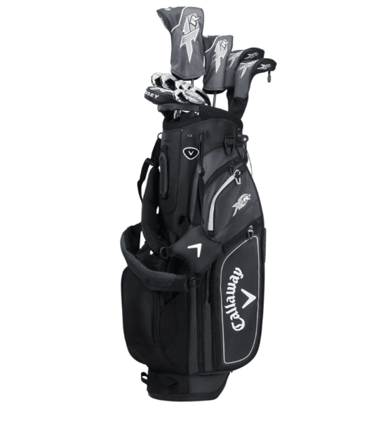 Callaway XR Sert Çelik Sağ El Stantlı Siyah/Gümüş Erkek Golf Seti image