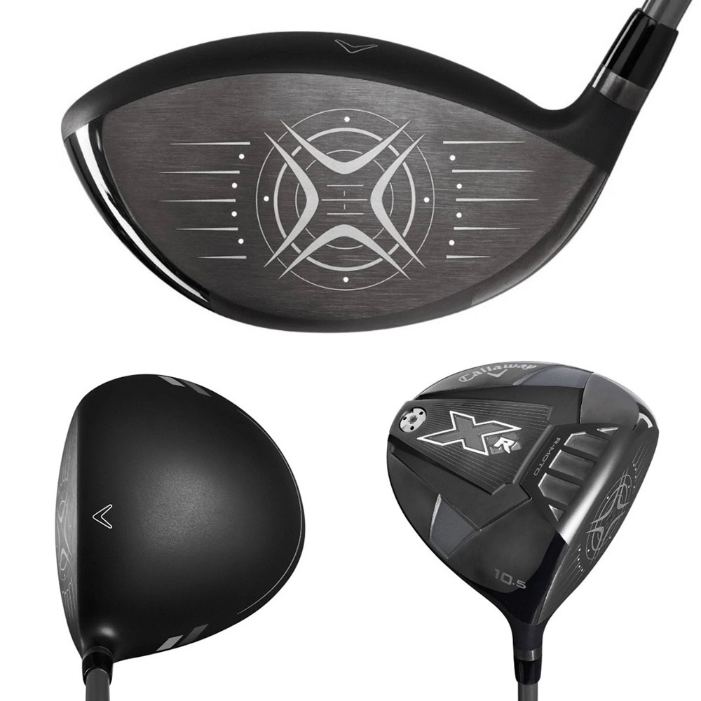 Callaway XR Sert Çelik Sağ El Stantlı +1 Inch Siyah/Gümüş Erkek Golf Seti