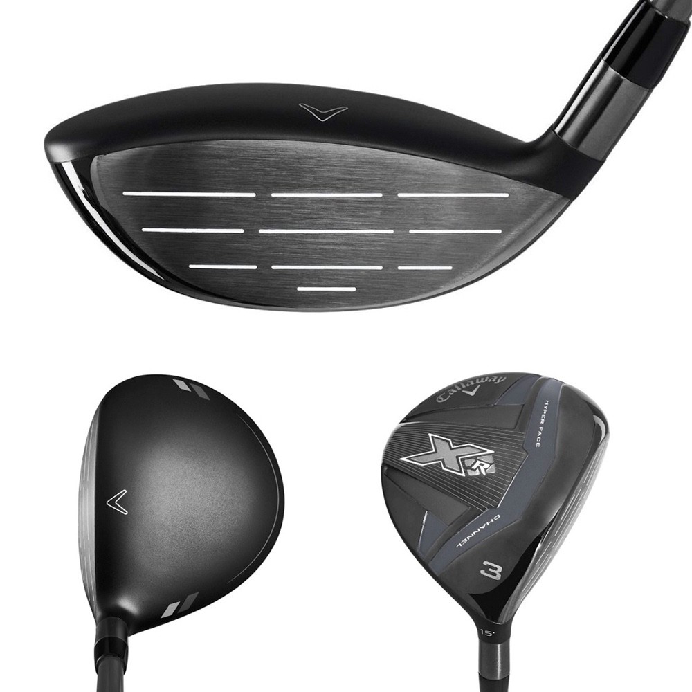 Callaway XR Grafit Sağ El Normal Stantlı +1 Inch Siyah/Gümüş Erkek Golf Seti