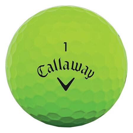 Callaway Bl Cg Supersoft Green Golf Topu - 3lü