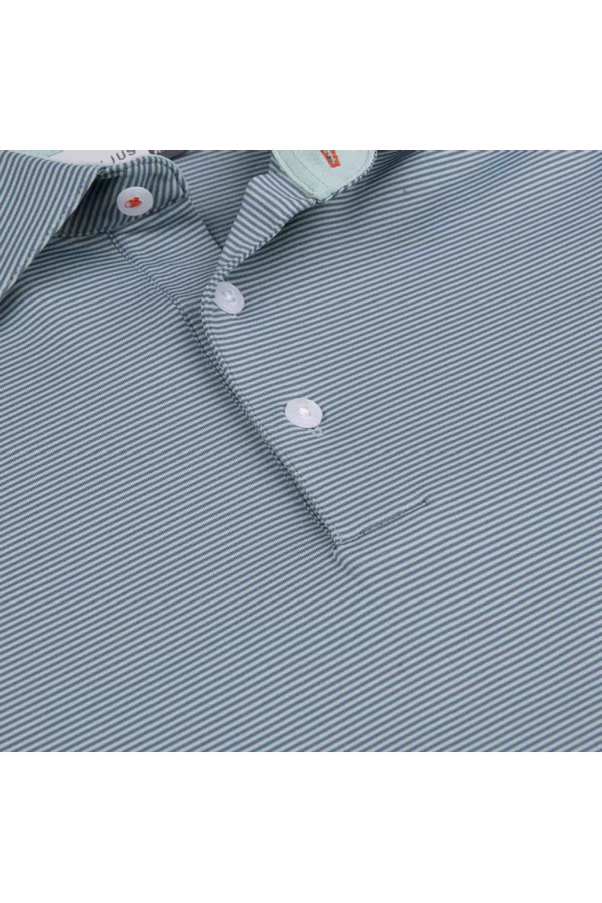 Kjus Stripe Erkek Polo Yaka Tshirt