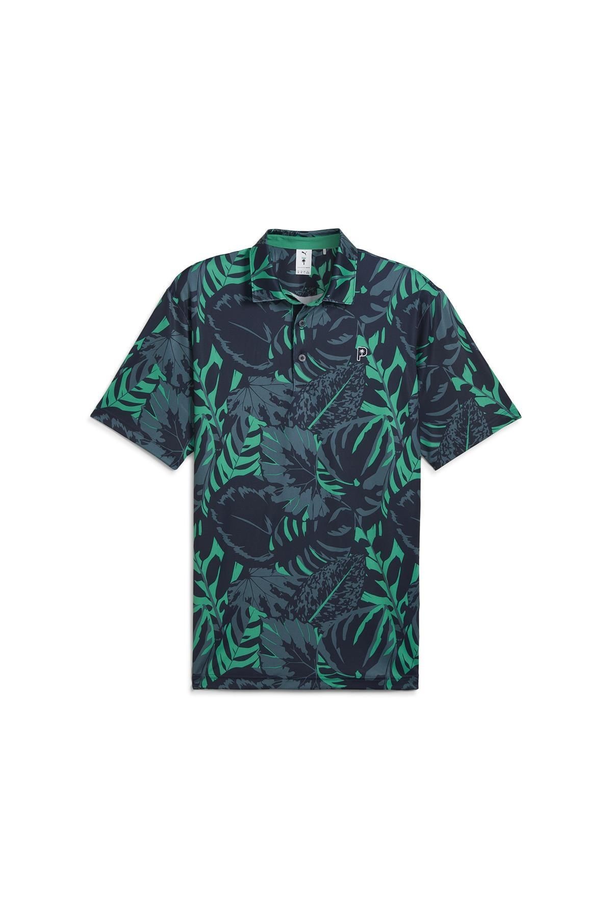 Puma x PTC Palm Glitch Golf Polo Tshirt