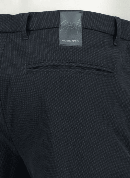 Alberto Mens Ian Tech Print Slim Fit Erkek Pantolon
