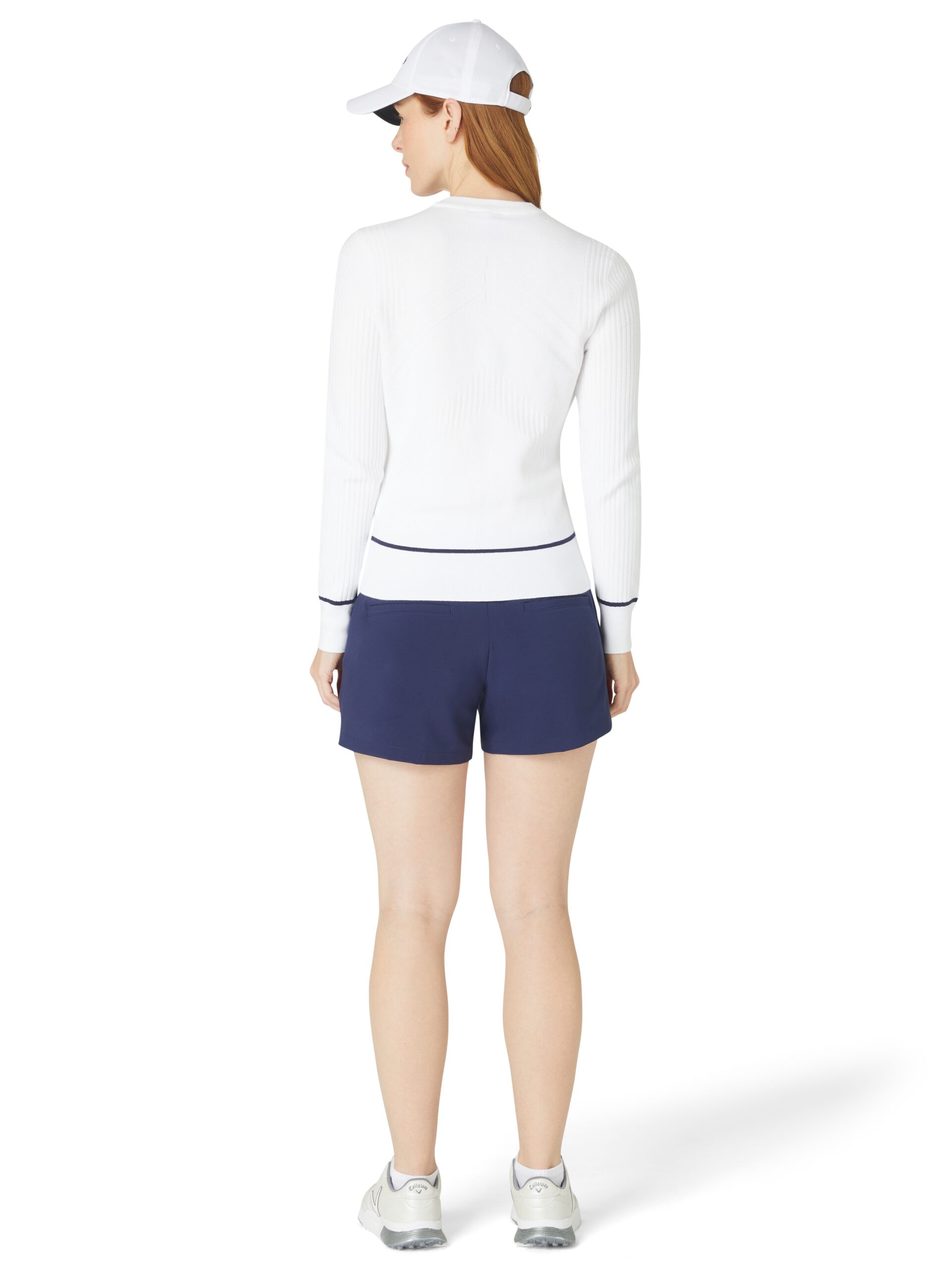 Callaway Multi-Stitch Chevron Kadın Kazak
