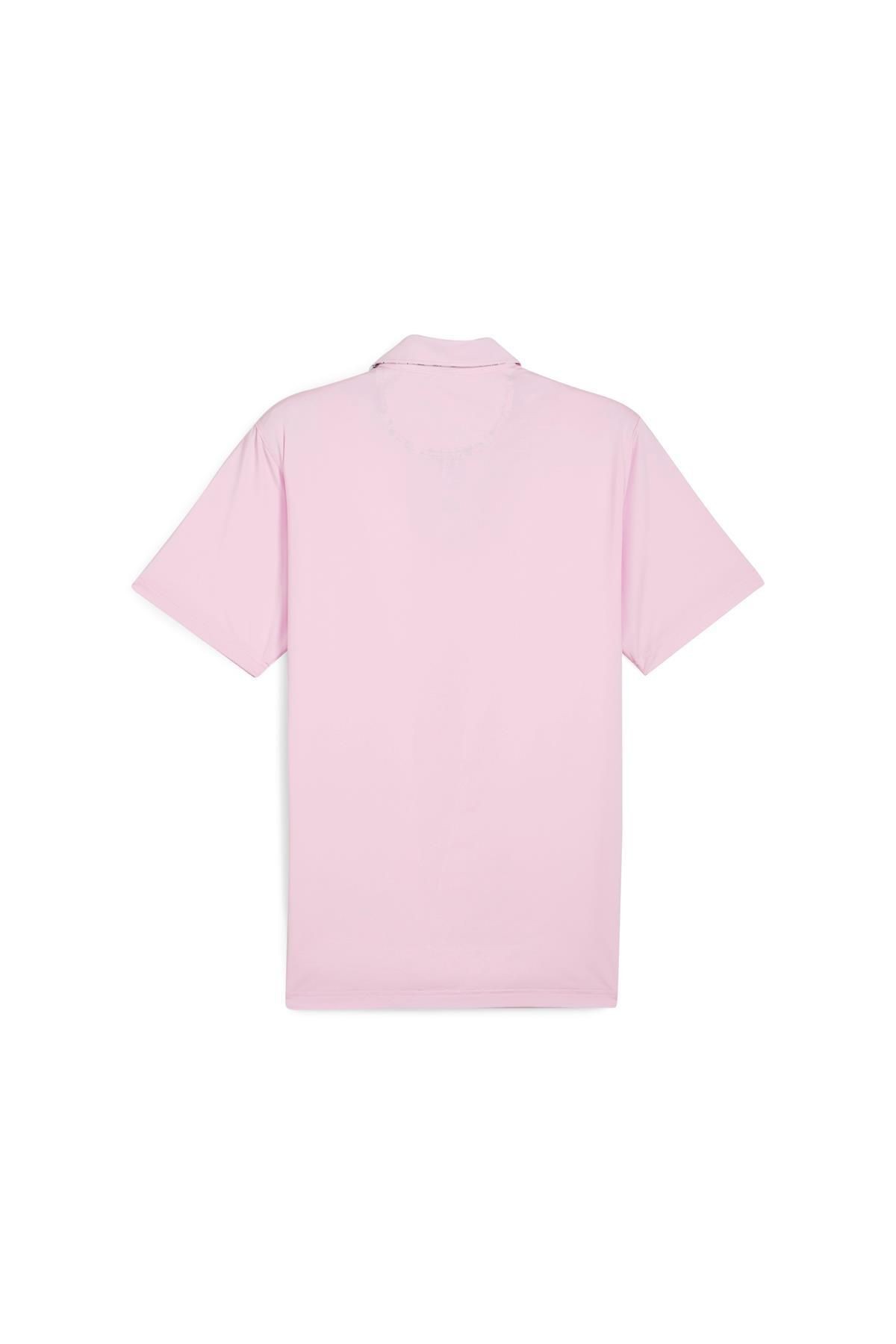 Puma AP Floral Trim Polo Erkek Golf Tshirt