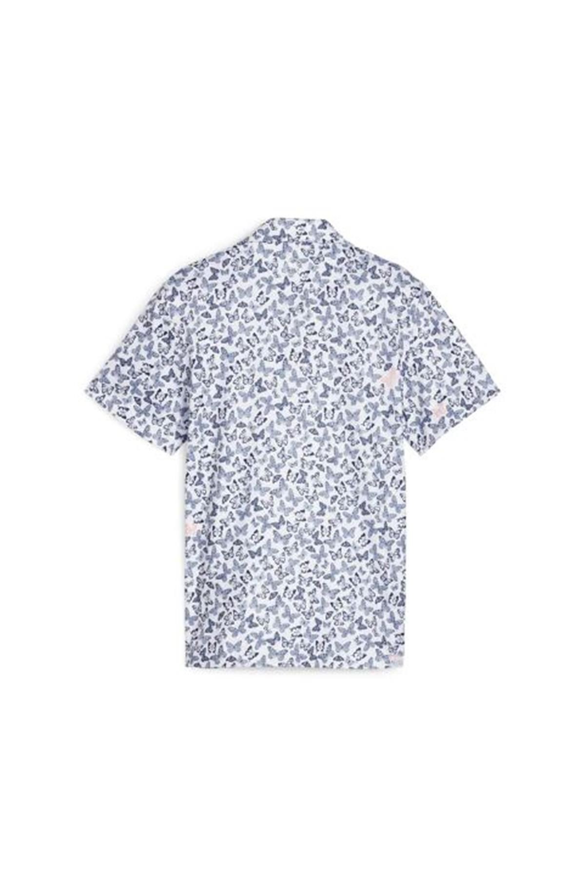 Puma CLOUDSPUN Butterflies Polo Erkek Golf Tshirt