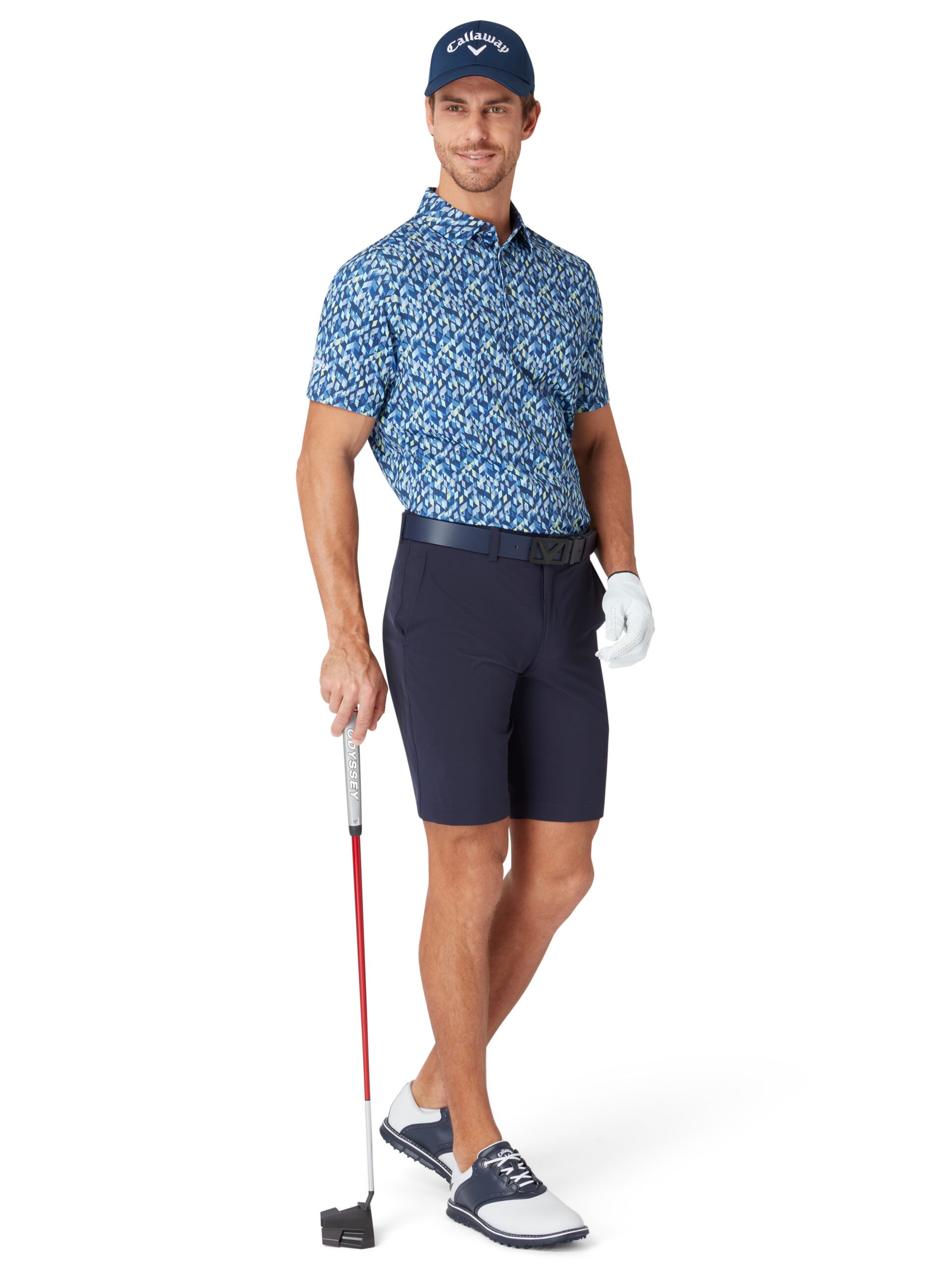 Callaway Kaleidoscope Chev Polo Yaka Erkek Tshirt image