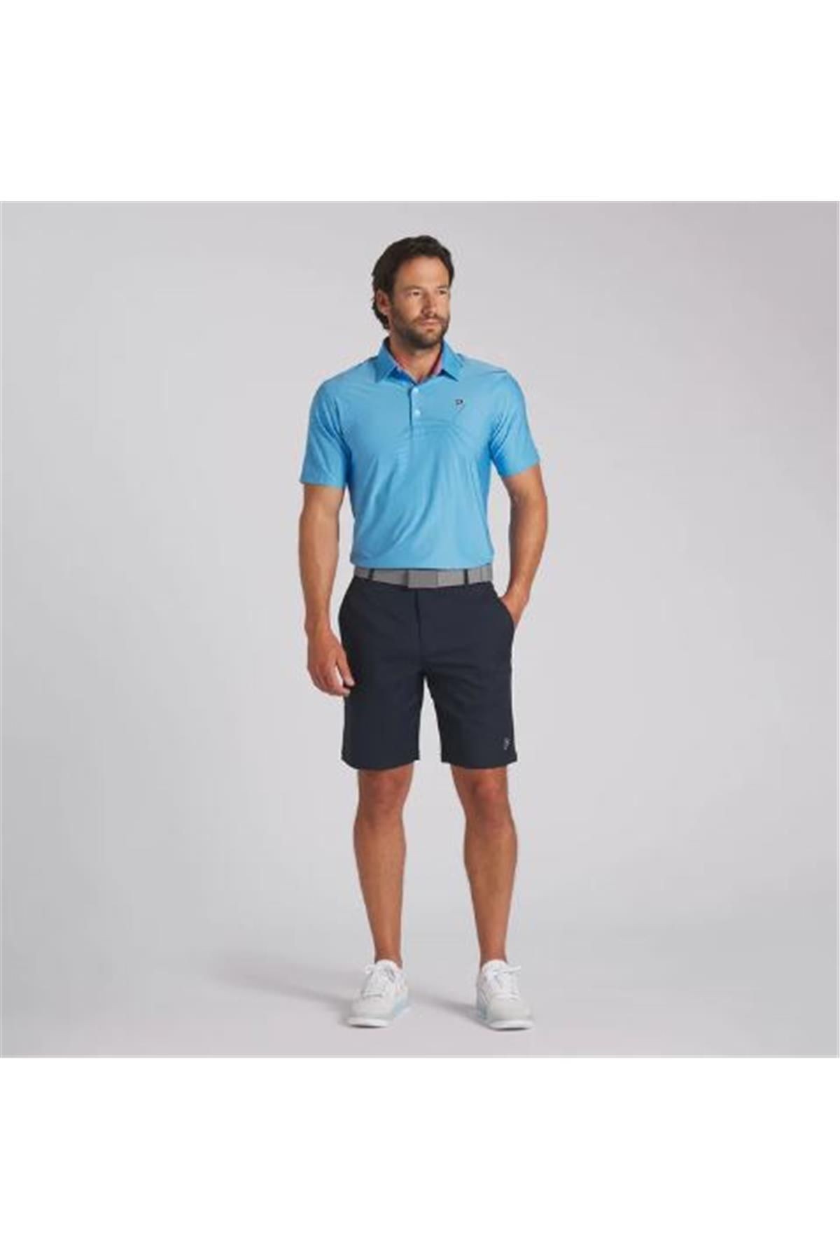 Puma x PTC Jacquard Polo Baskılı Golf Erkek Tshirt