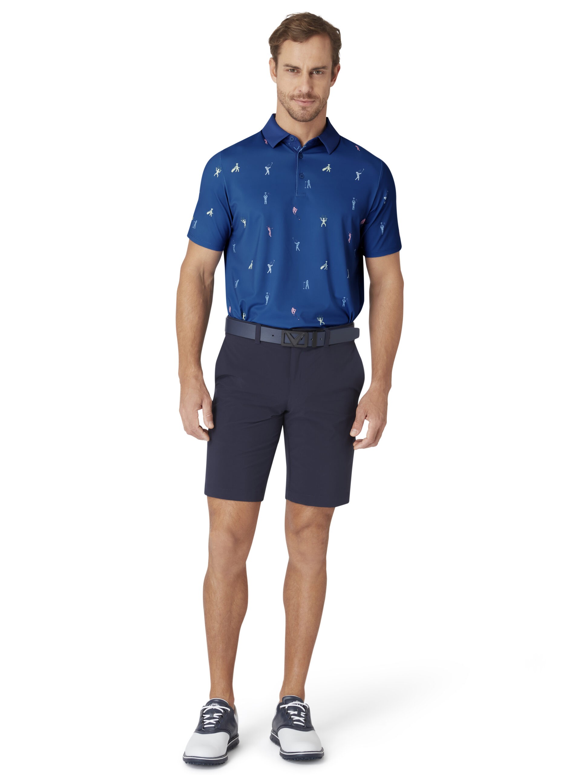 Callaway Emea SS Time Lapse Polo Yaka Erkek Tshirt image