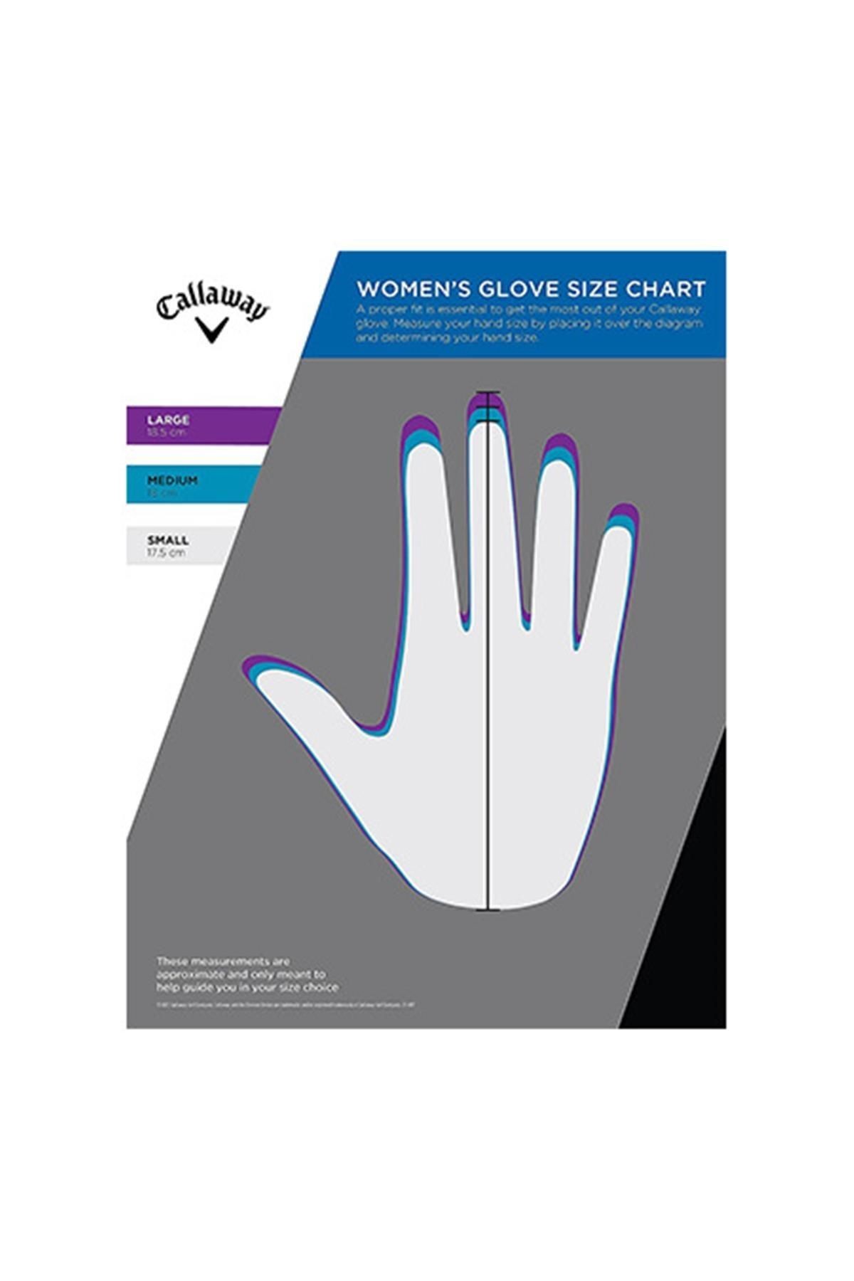 Callaway Mens Left Hand RAINSPANN Glove 2pk - Black Golf Eldiveni