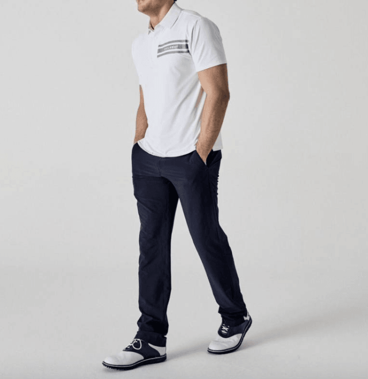 Callaway Sport LS Logo Block Polo Yaka Erkek Tshirt