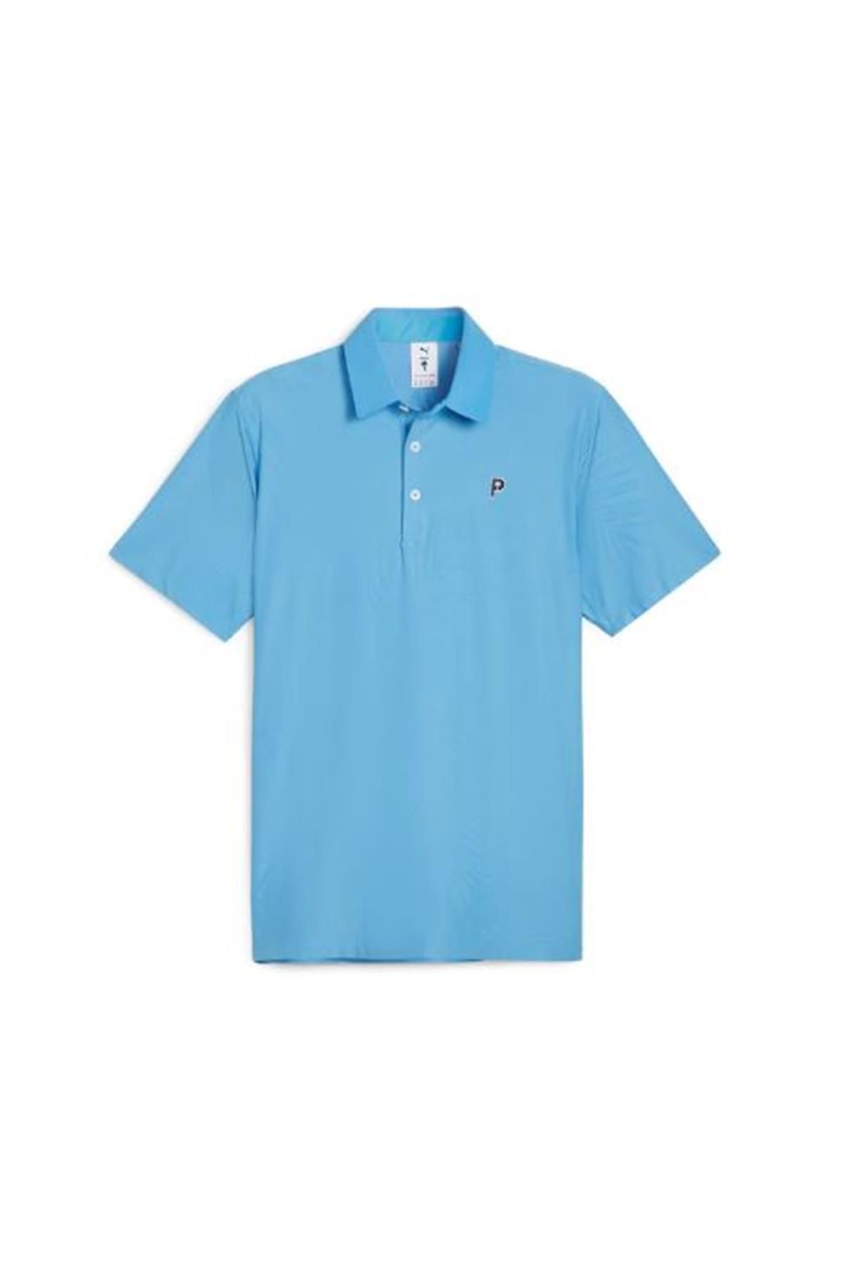 Puma x PTC Jacquard Polo Baskılı Golf Erkek Tshirt