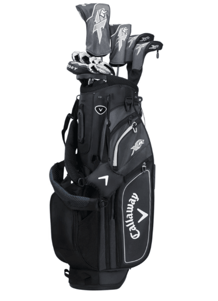 Callaway XR Çelik Sağ El Normal Stantlı Siyah/Gümüş Erkek Golf Seti image