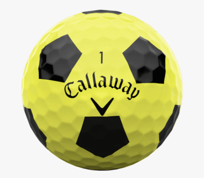 Callaway ERC Yumuşak Golf Topu Sarı Siyah - 3'lü image