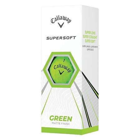 Callaway Bl Cg Supersoft Green Golf Topu - 3lü