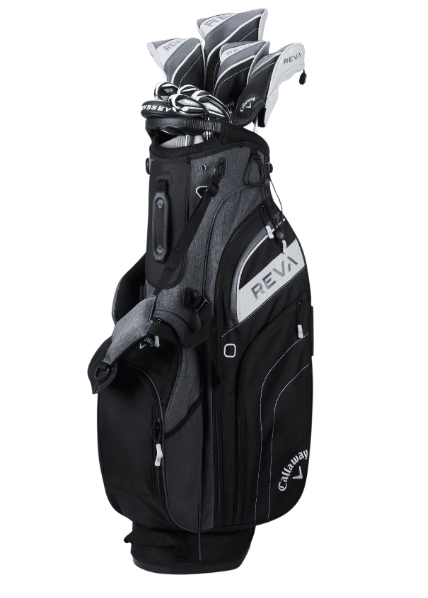 Callaway REVA Grafit Sağ El Stantlı Siyah Kadın Golf Seti