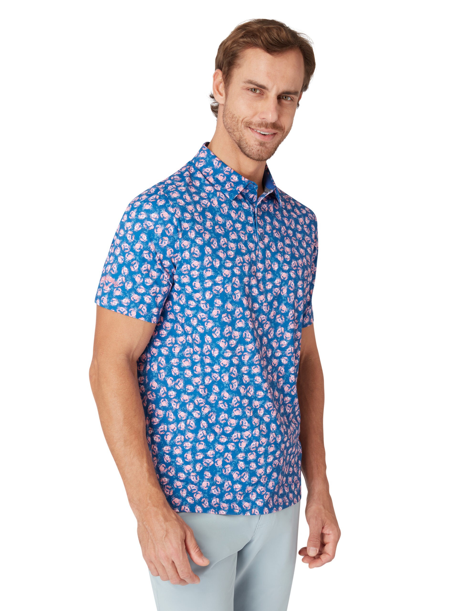 Callaway Emea Crab Novelty Polo Yaka Erkek Tshirt